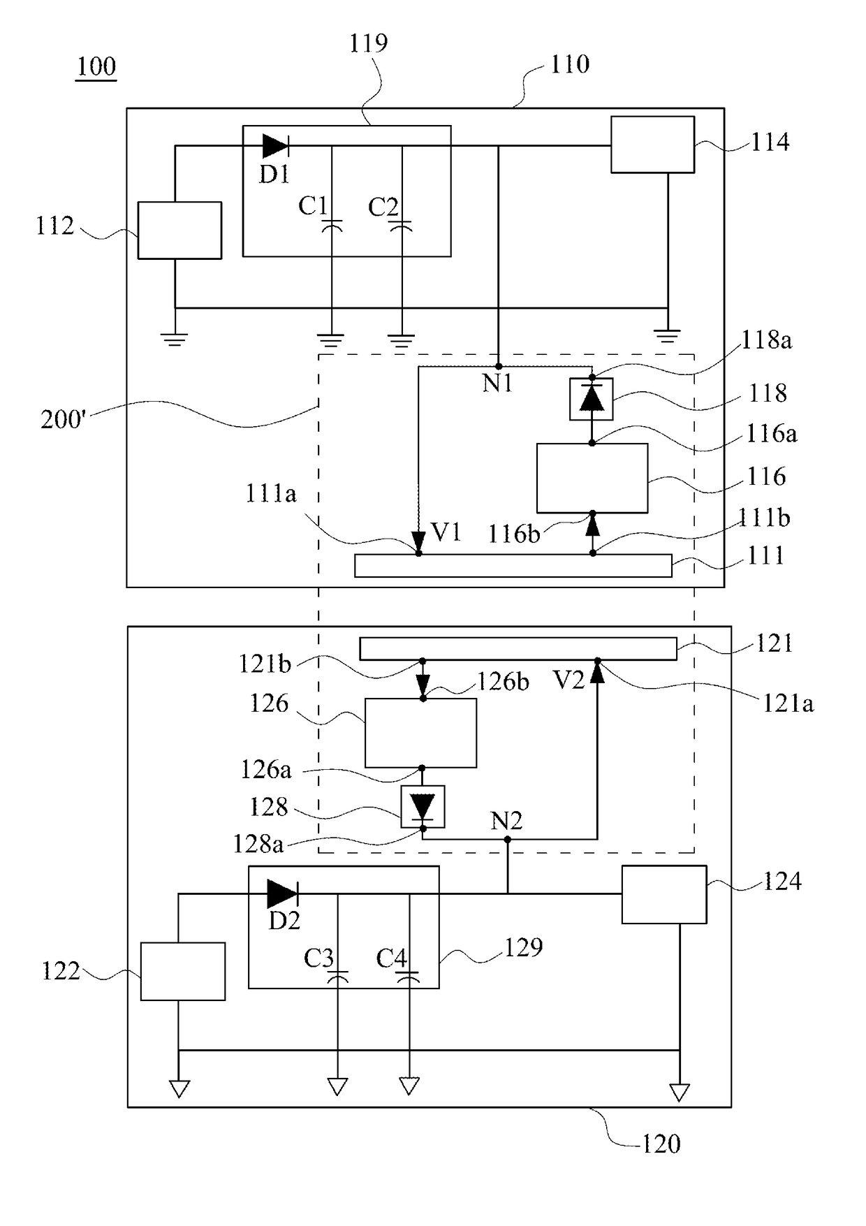 Electronic device and soft start module