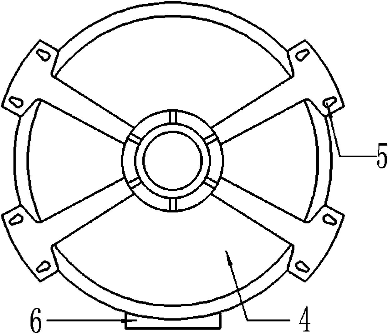 Electrical safety helmet structure and preparation method