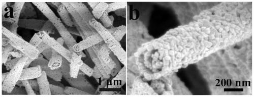 Tungsten trioxide/cadmium tungstate nanofiber photocatalytic material and preparation method and application thereof