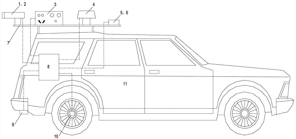 bp bridge safety inspection vehicle and method for obtaining bridge surface appearance