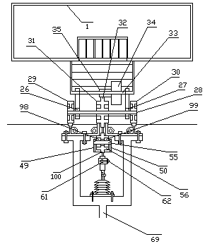 Unmanned elevated wide-body tram