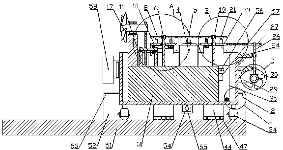 Forest fire monitoring device based on hot air balloon