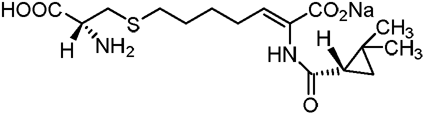 A kind of preparation method of cilastatin sodium intermediate
