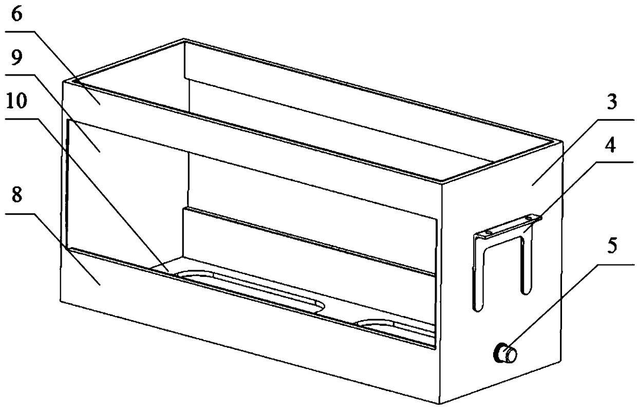 Power battery module and liquid cooling system integrated structure