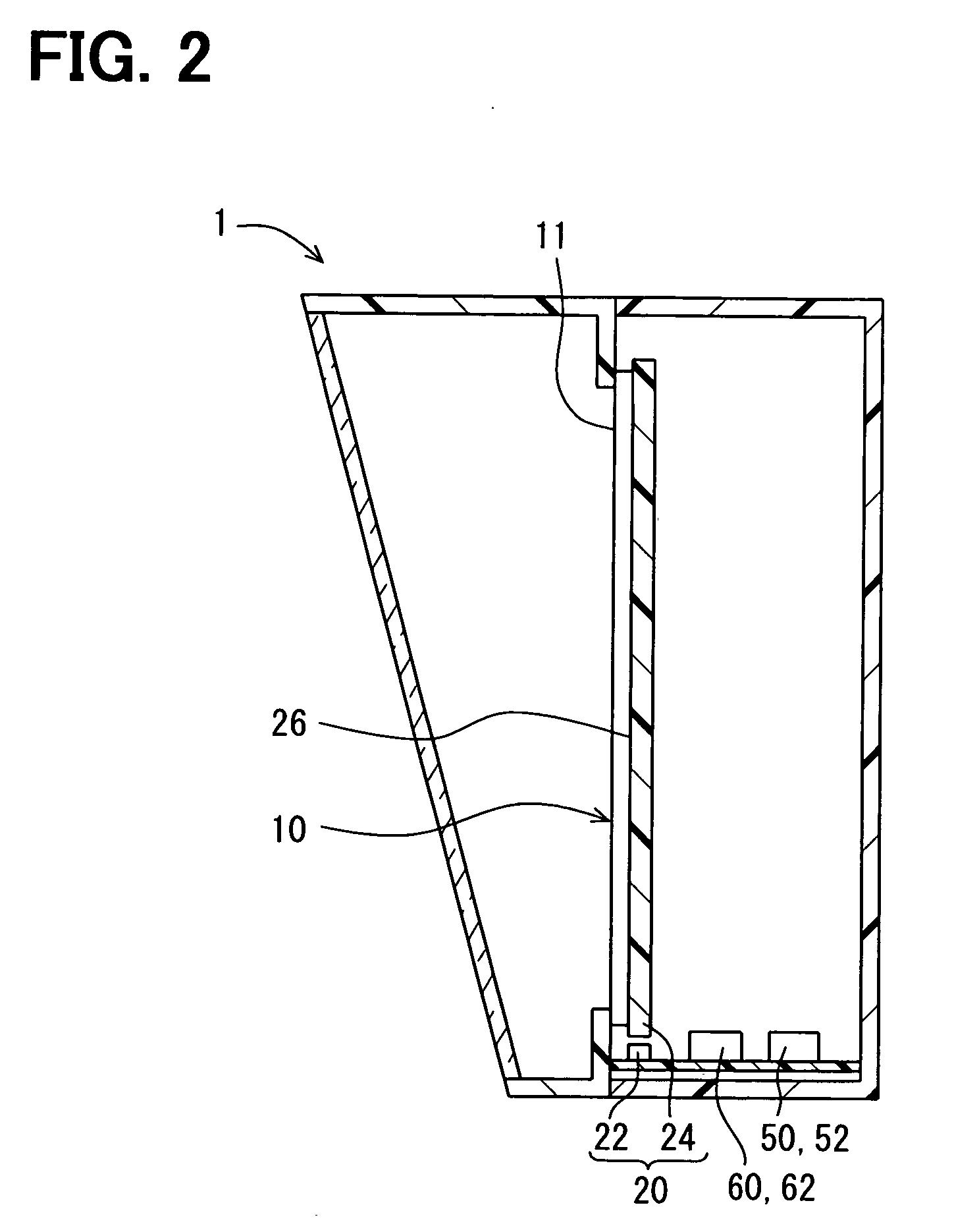 Display device for vehicle