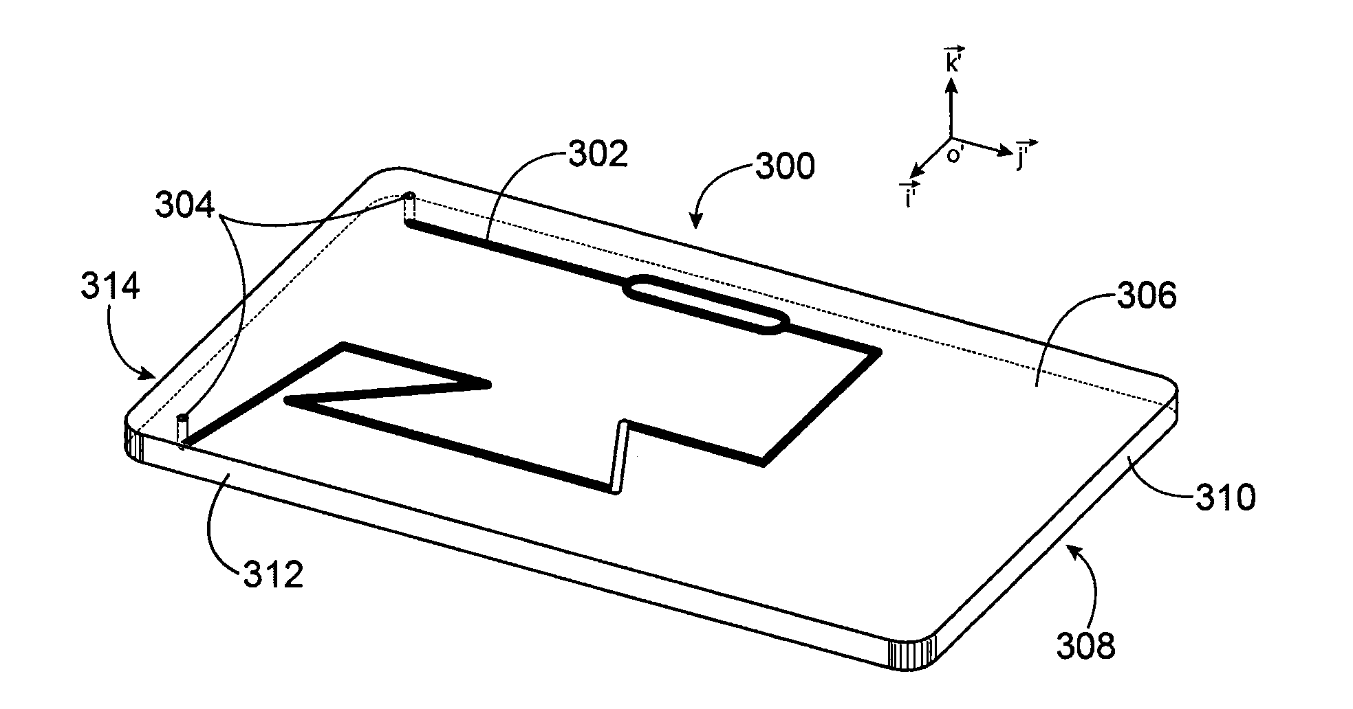 Microfluidic card connection device