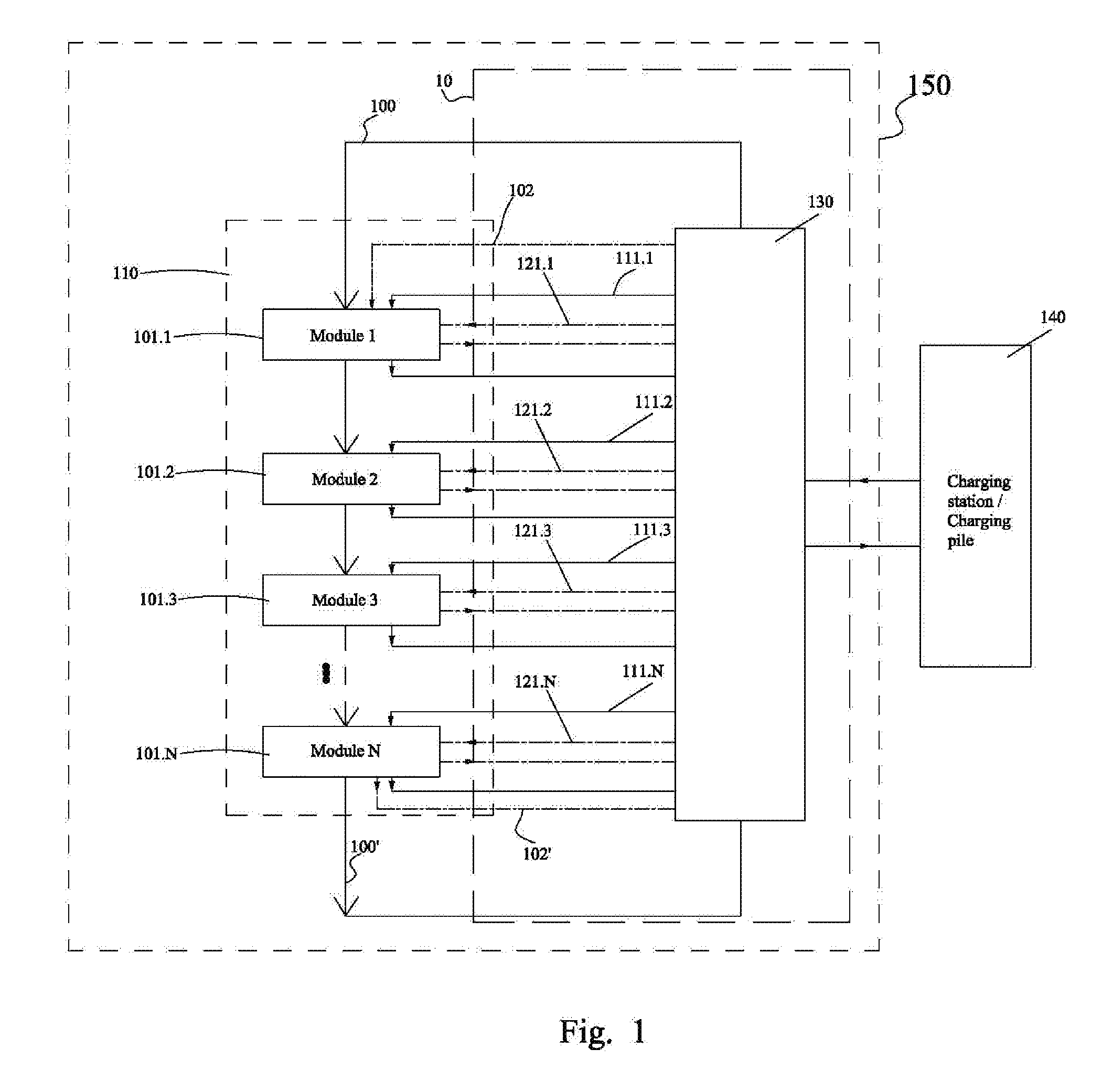 Battery pack, battery charging station, and charging method