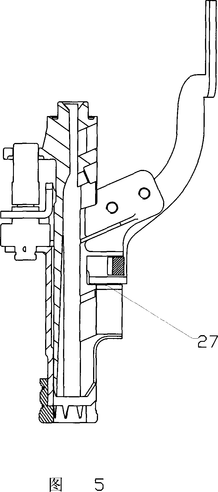 Pneumatic rivetter without idle operation