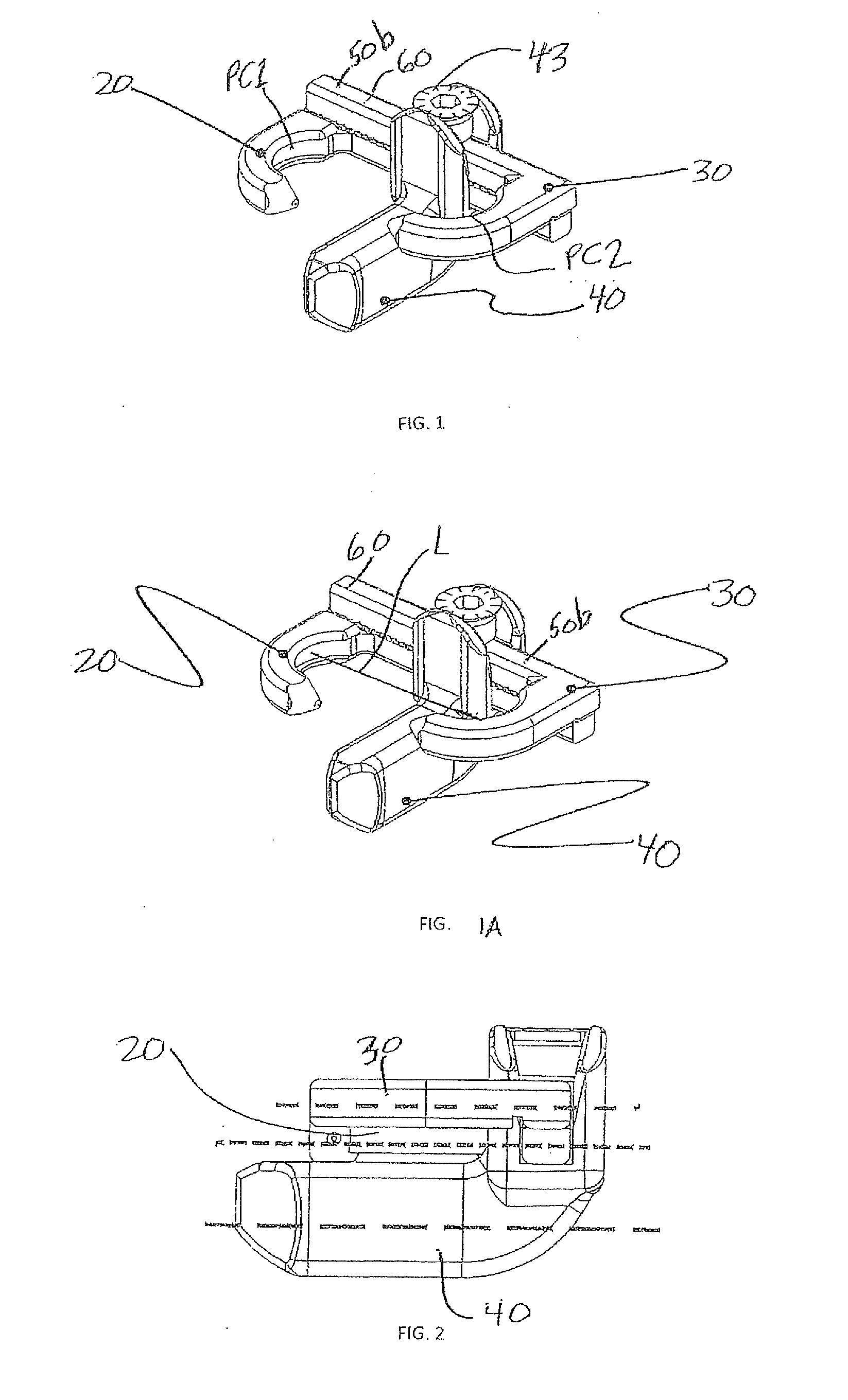 Bony structure fixation clamp