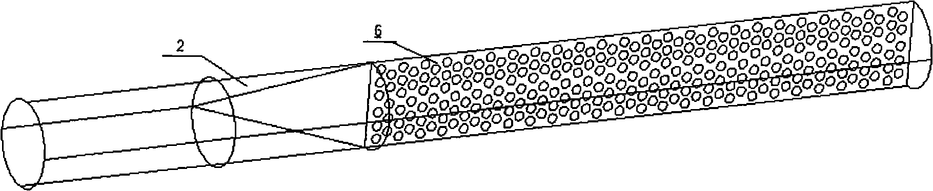 Cross-flow type cylinder tobacco dryer