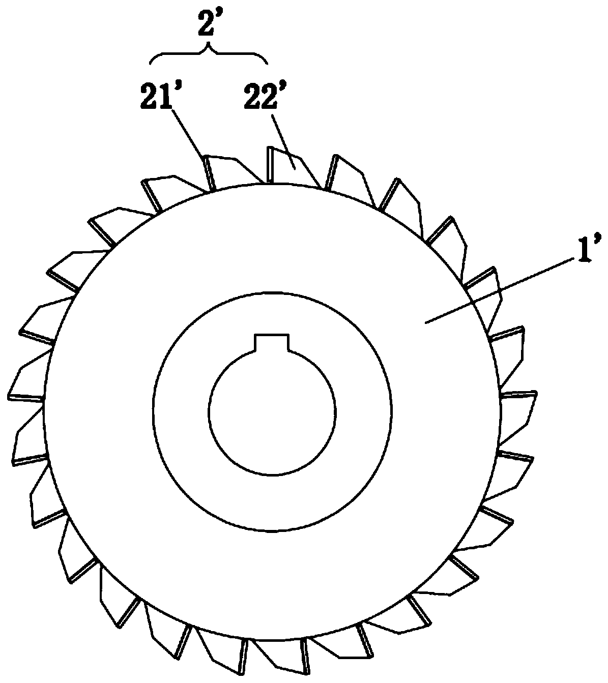 Groove milling method and high-speed milling cutter device