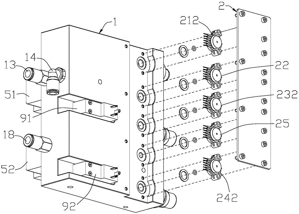 Highly-integrated gas source input processing and flow control device