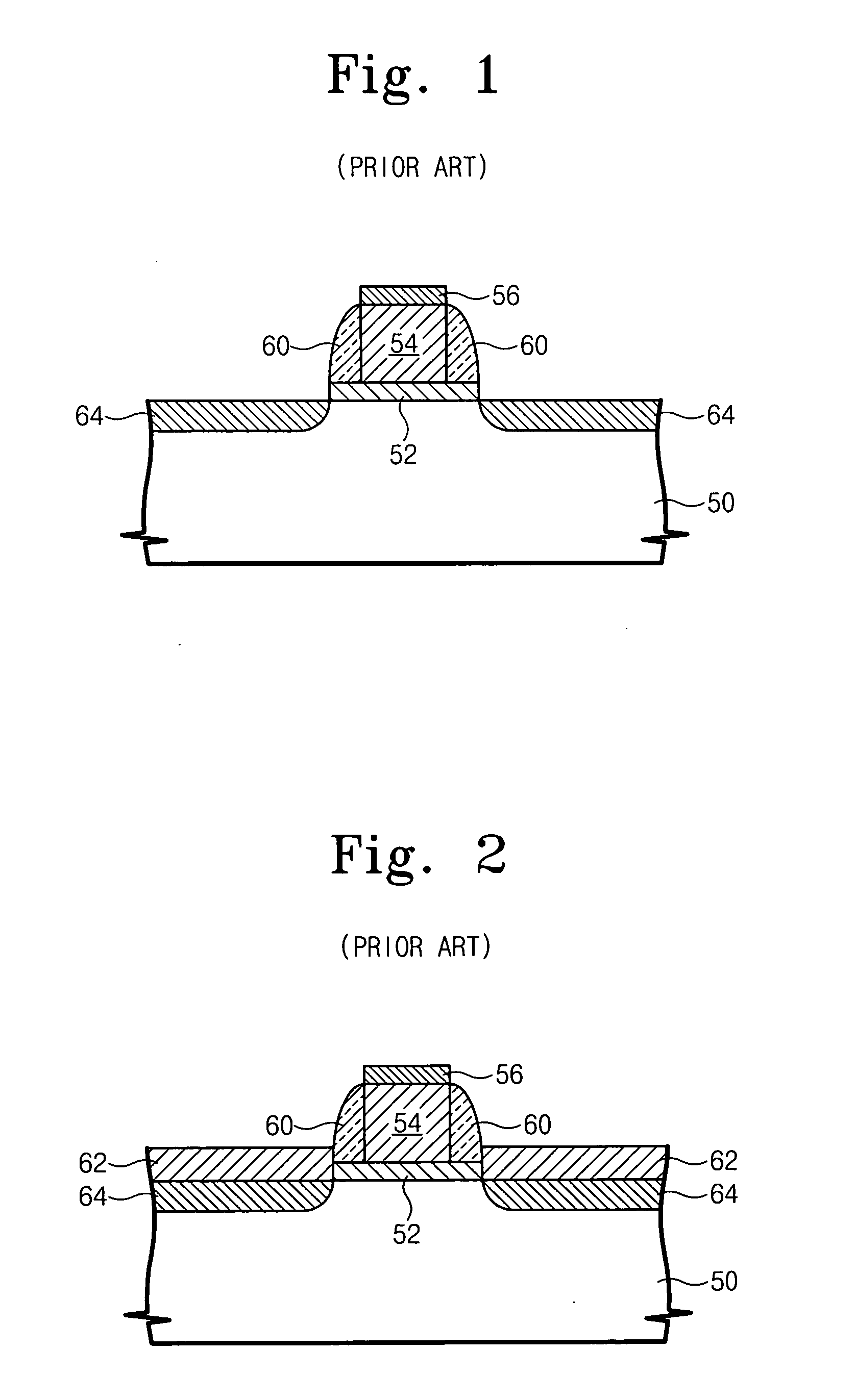 MOS transistors having recesses with elevated source/drain regions and methods of fabricating such transistors