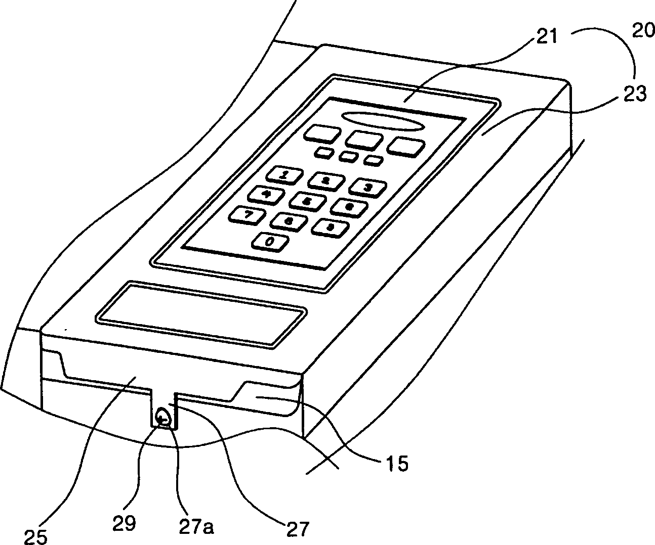 Earthing structure for control panel of microwave oven