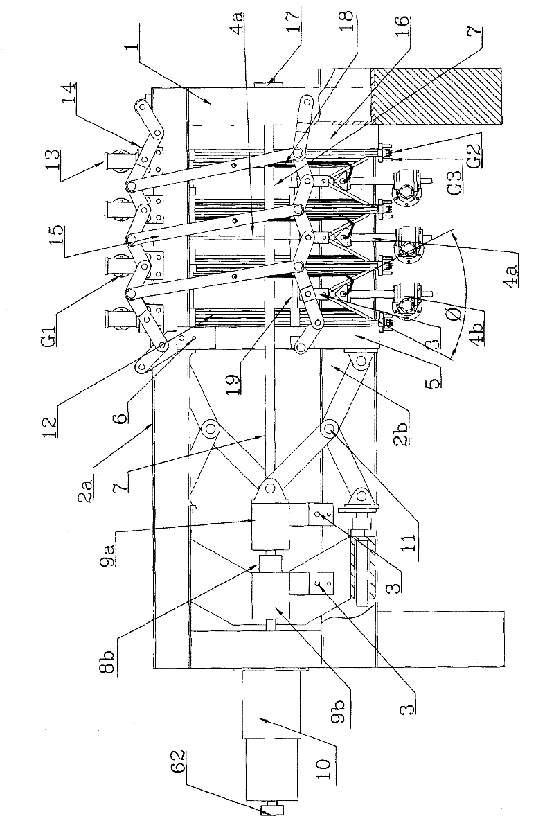 Filter chamber pressure-bearing open-and-close component for filtering element of flexible tube squeezer