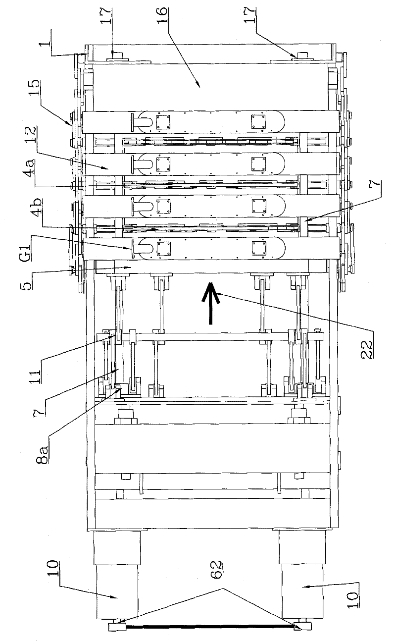 Filter chamber pressure-bearing open-and-close component for filtering element of flexible tube squeezer