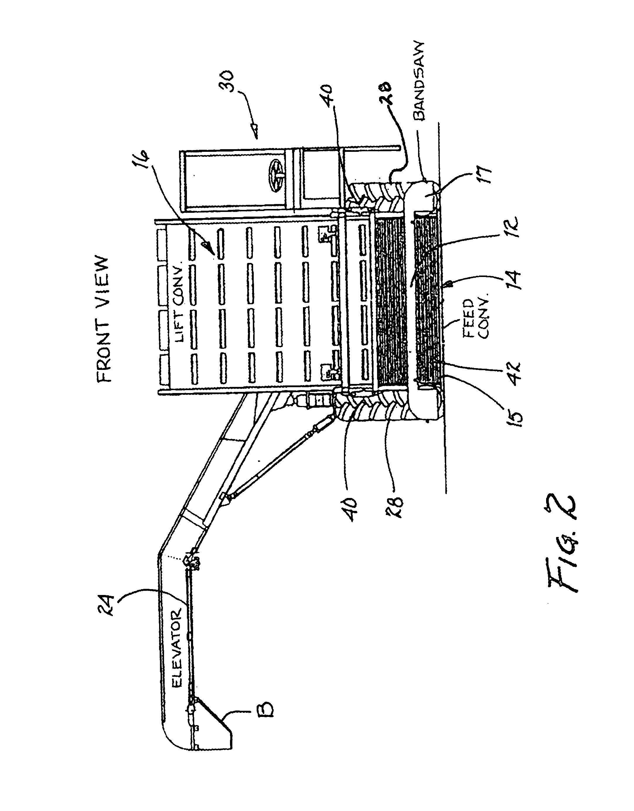 Lettuce harvesting apparatus and method therefor