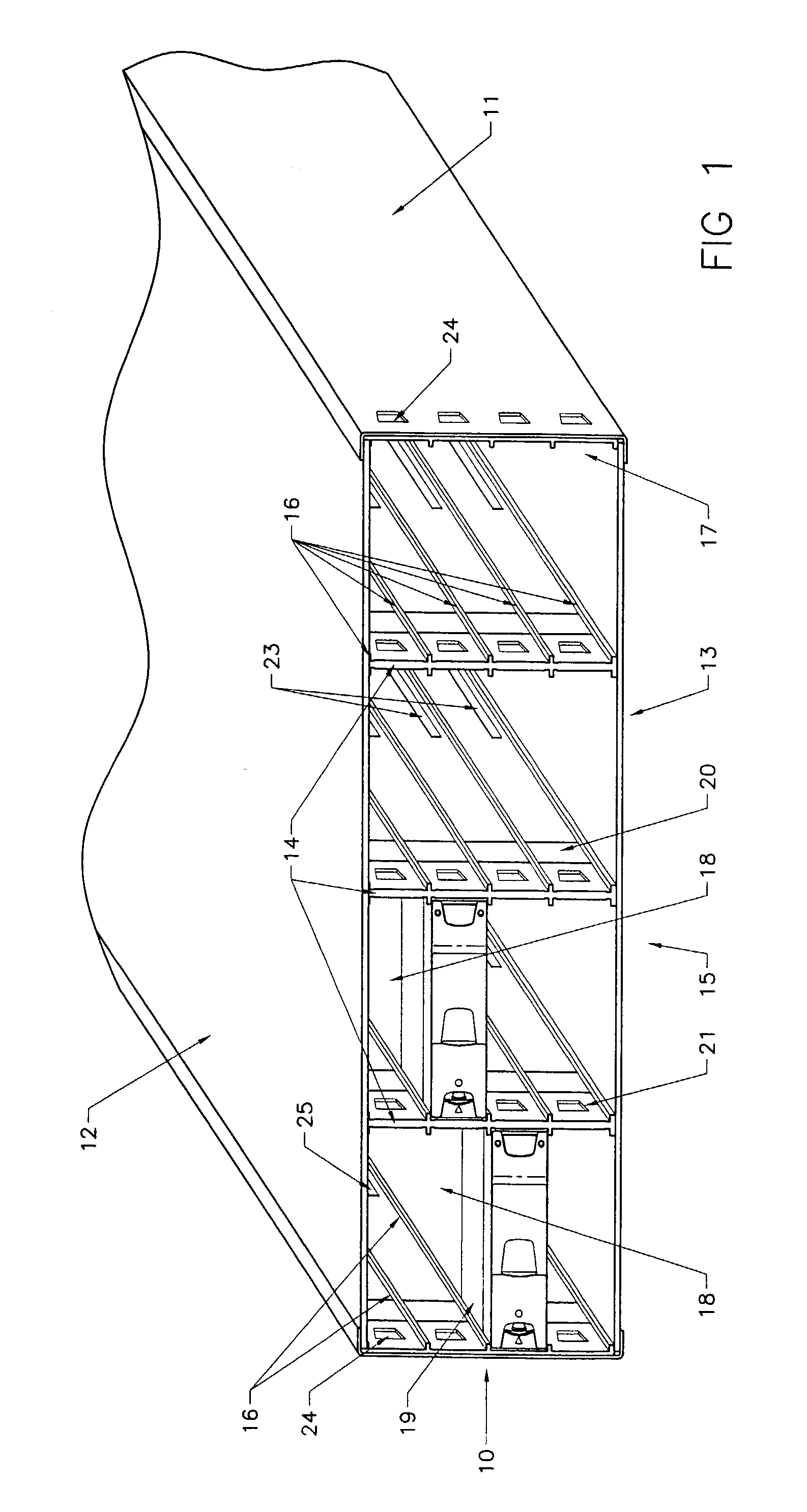 Data storage device chassis, case and clamp mechanism