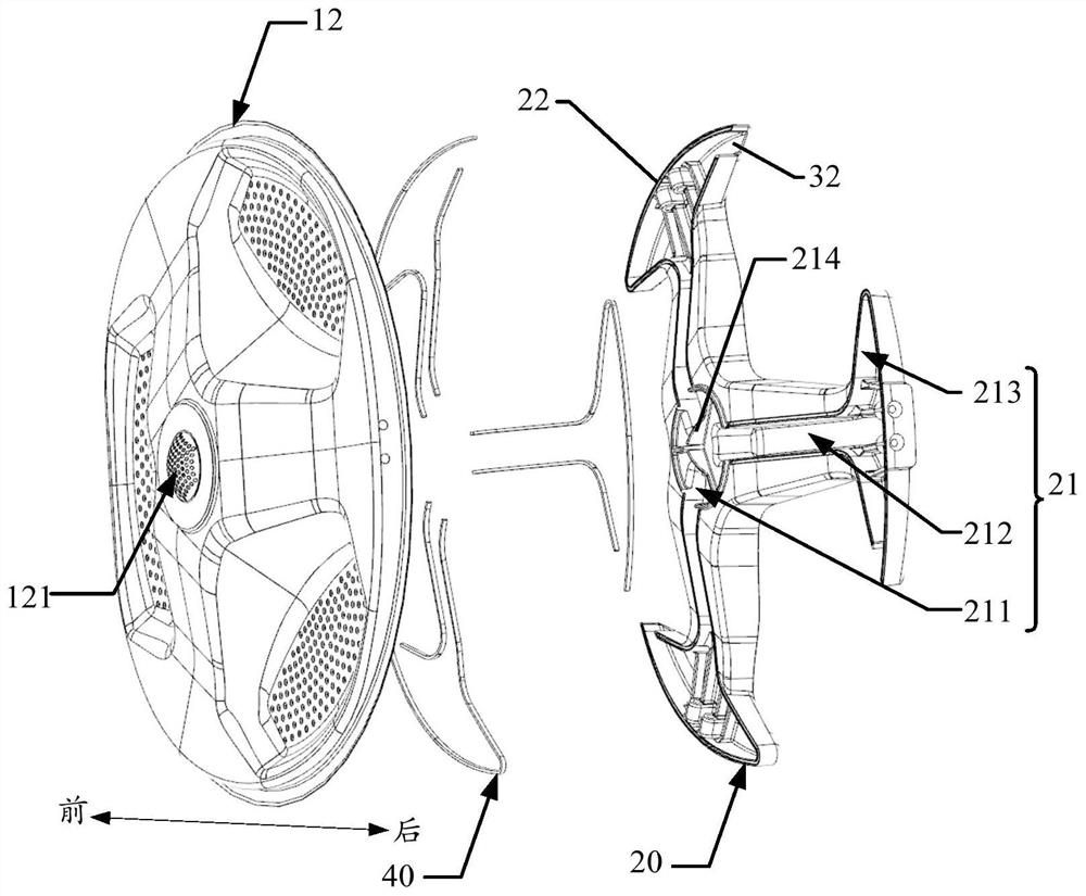 Washing barrel assembly and washing machine