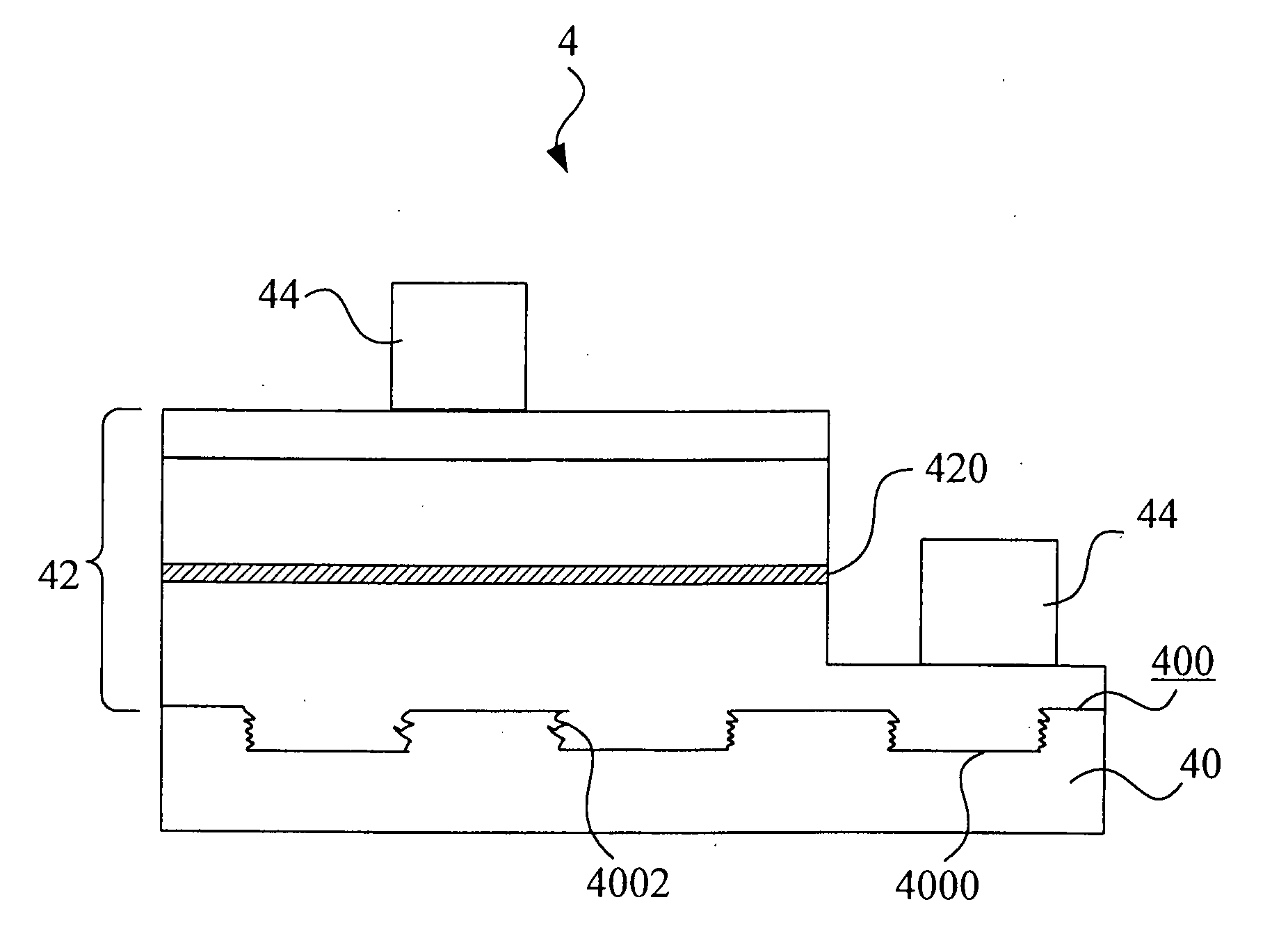 Semiconductor substrate with electromagnetic-wave-scribed nicks, semiconductor light-emitting device with such semiconductor substrate and manufacture thereof