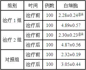 Traditional Chinese medicine composition for treating leucopenia caused by radiotherapy