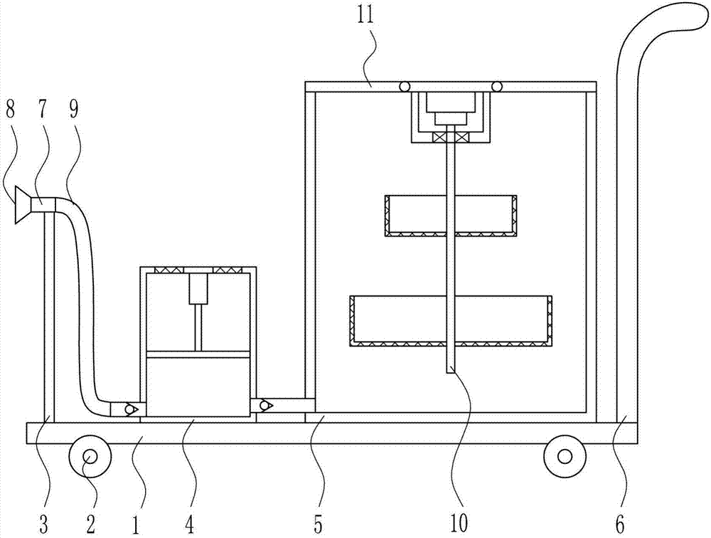 Water sprinkling device for poultry cooling