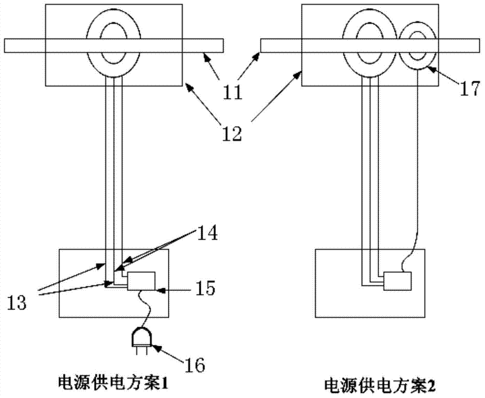 Automatic direct-current magnetic bias compensation device of metering winding of current transformer