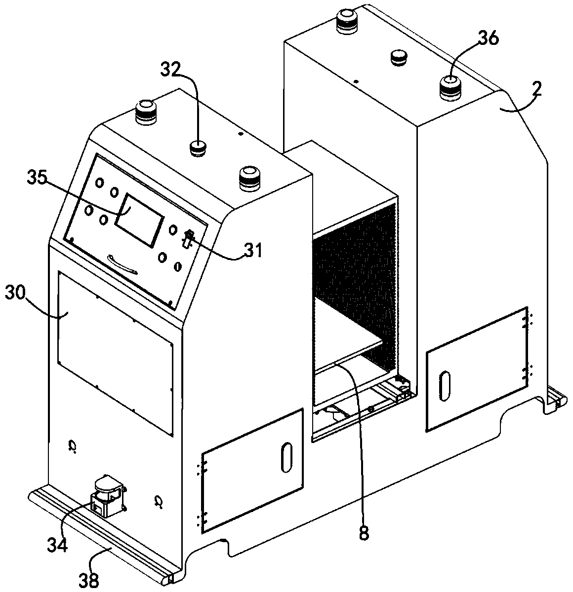 Plate feeding device