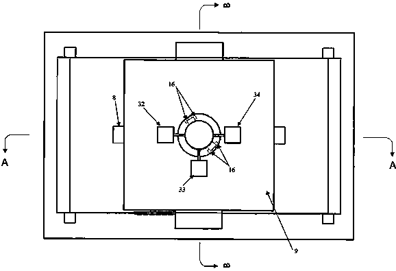 Glass panel polishing machine tool and polishing method