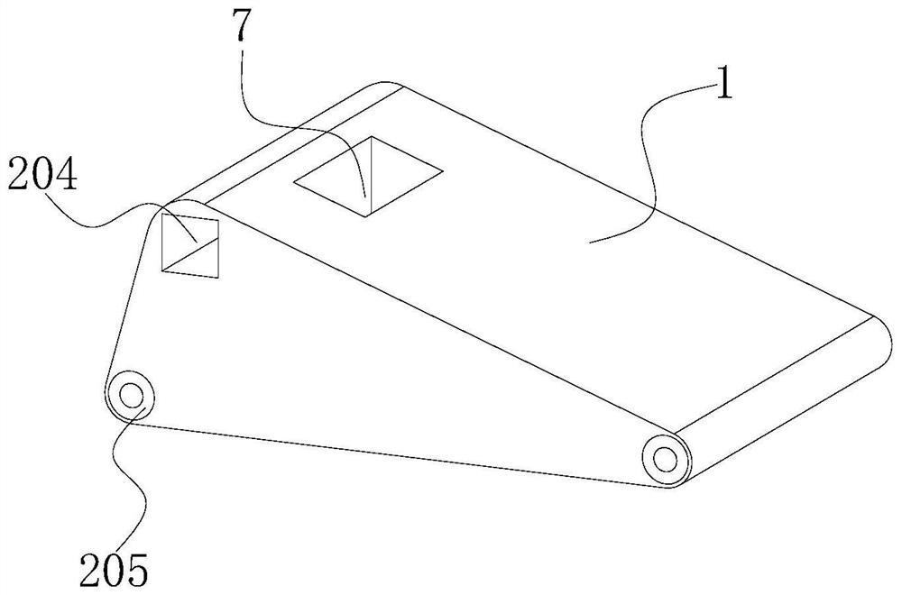 Small road surface snow removal robot