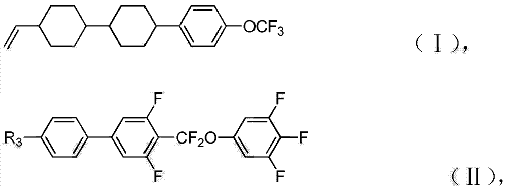 Liquid crystal composition and liquid crystal display element or liquid crystal display containing liquid crystal composition