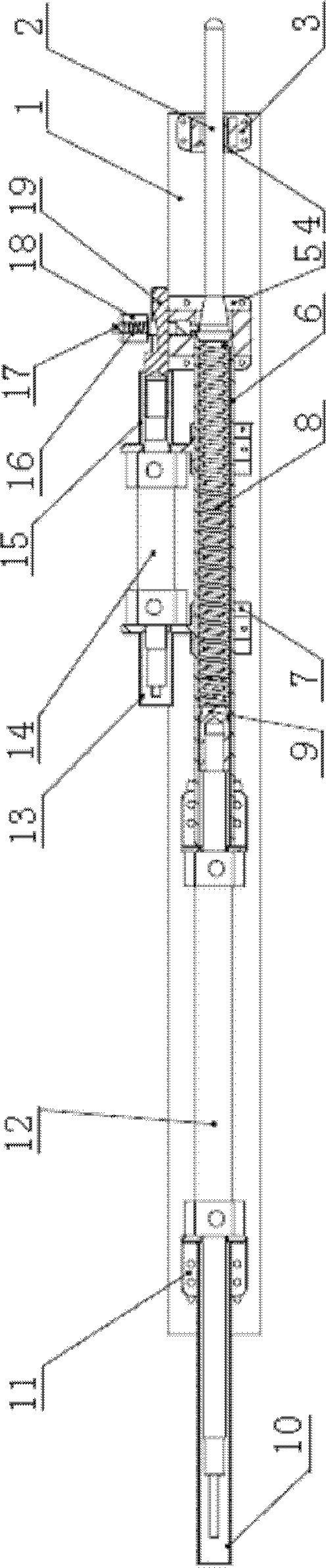 Hydraulic pulse excitation device for experimental investigation on dynamic characteristics of structure