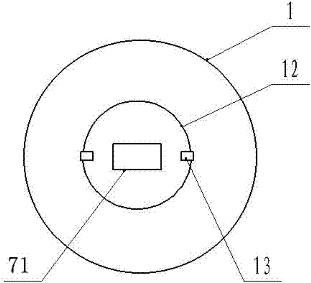 Heating device with adjustable area of heat transfer surface