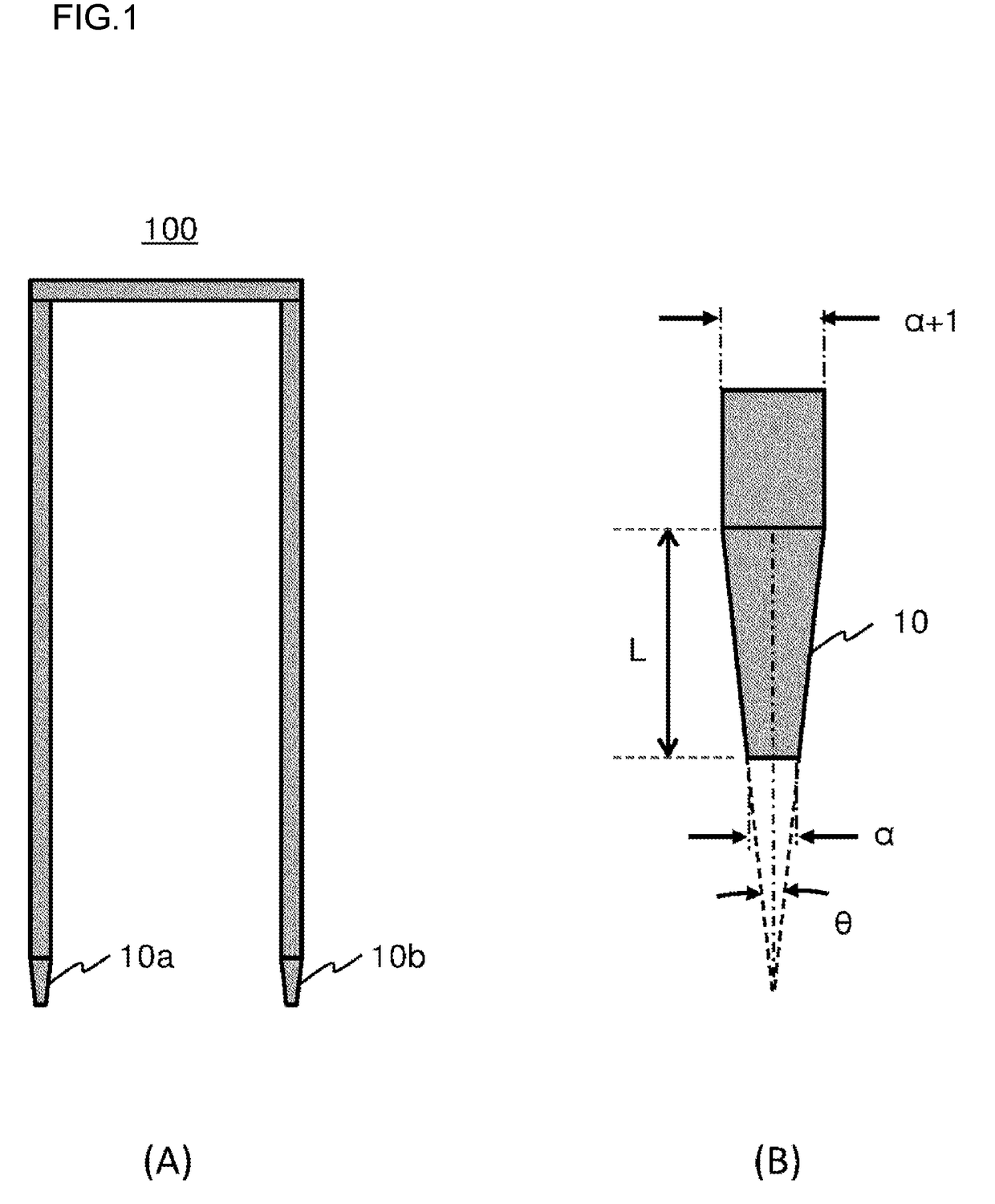 Silicon core wire for producing polycrystalline silicon rod, and device for producing polycrystalline silicon rod