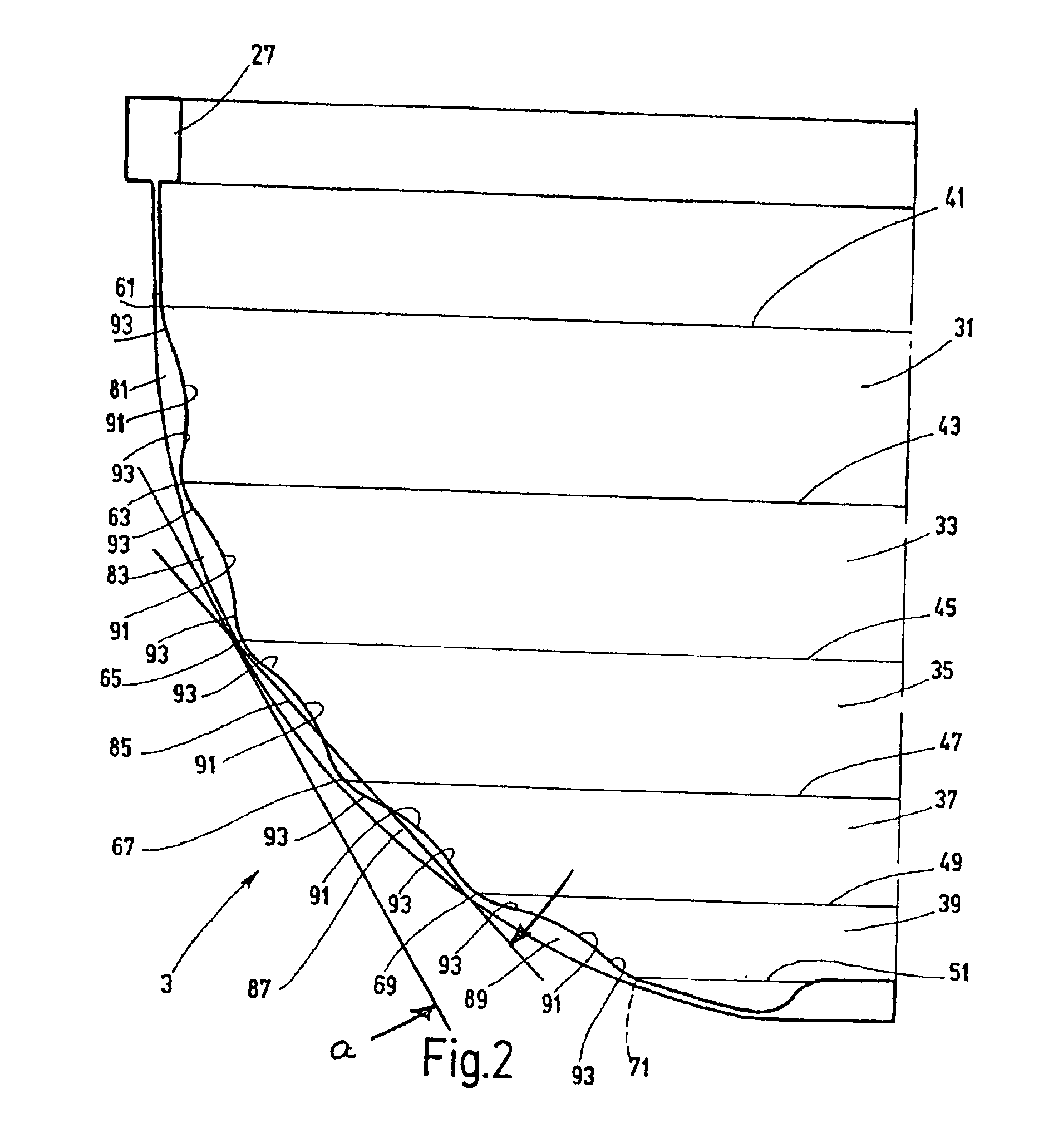 Hydropneumatic accumulator