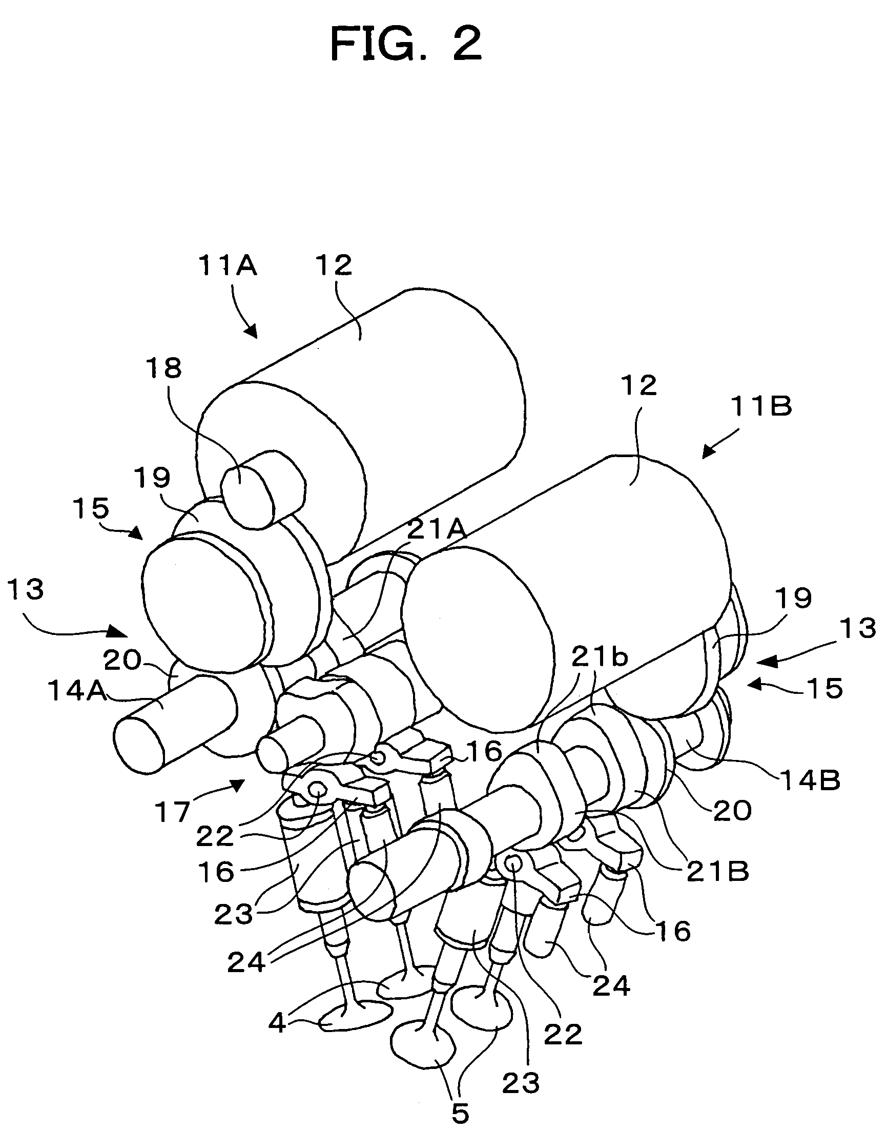 Valve-driving system of internal combustion engine