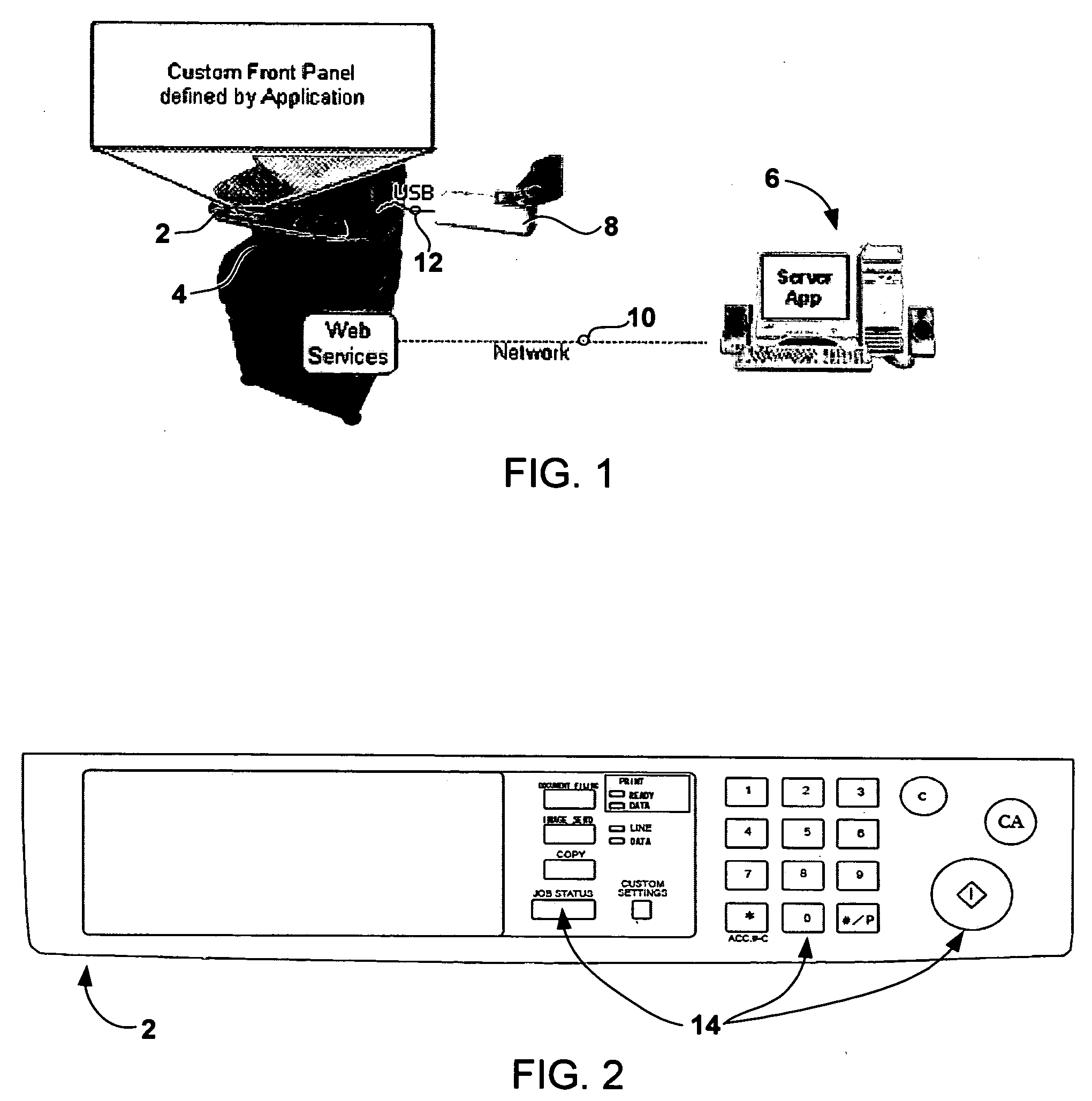 Methods and systems for receiving content at an imaging device