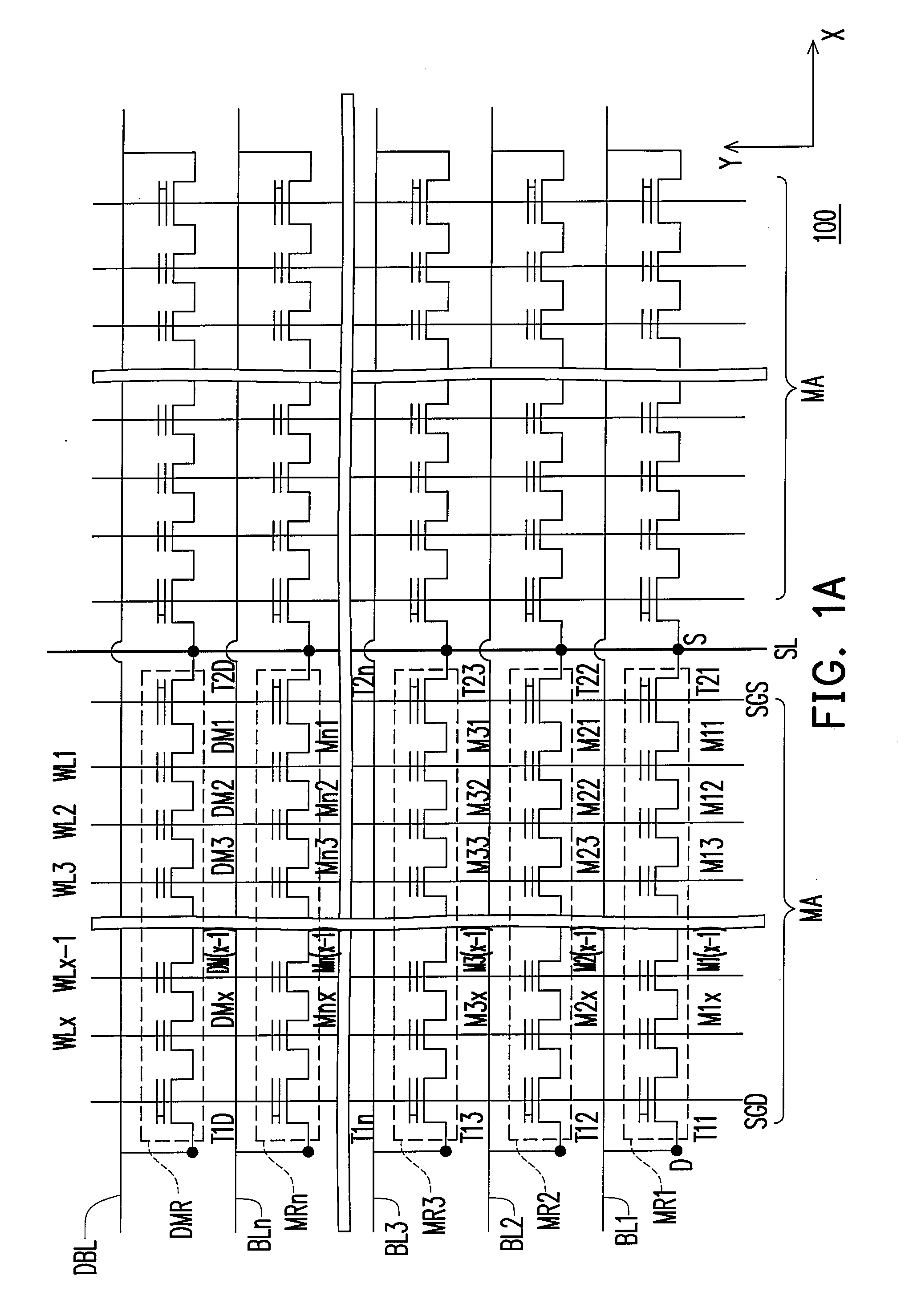 NAND type non-volatile memory and operating method thereof