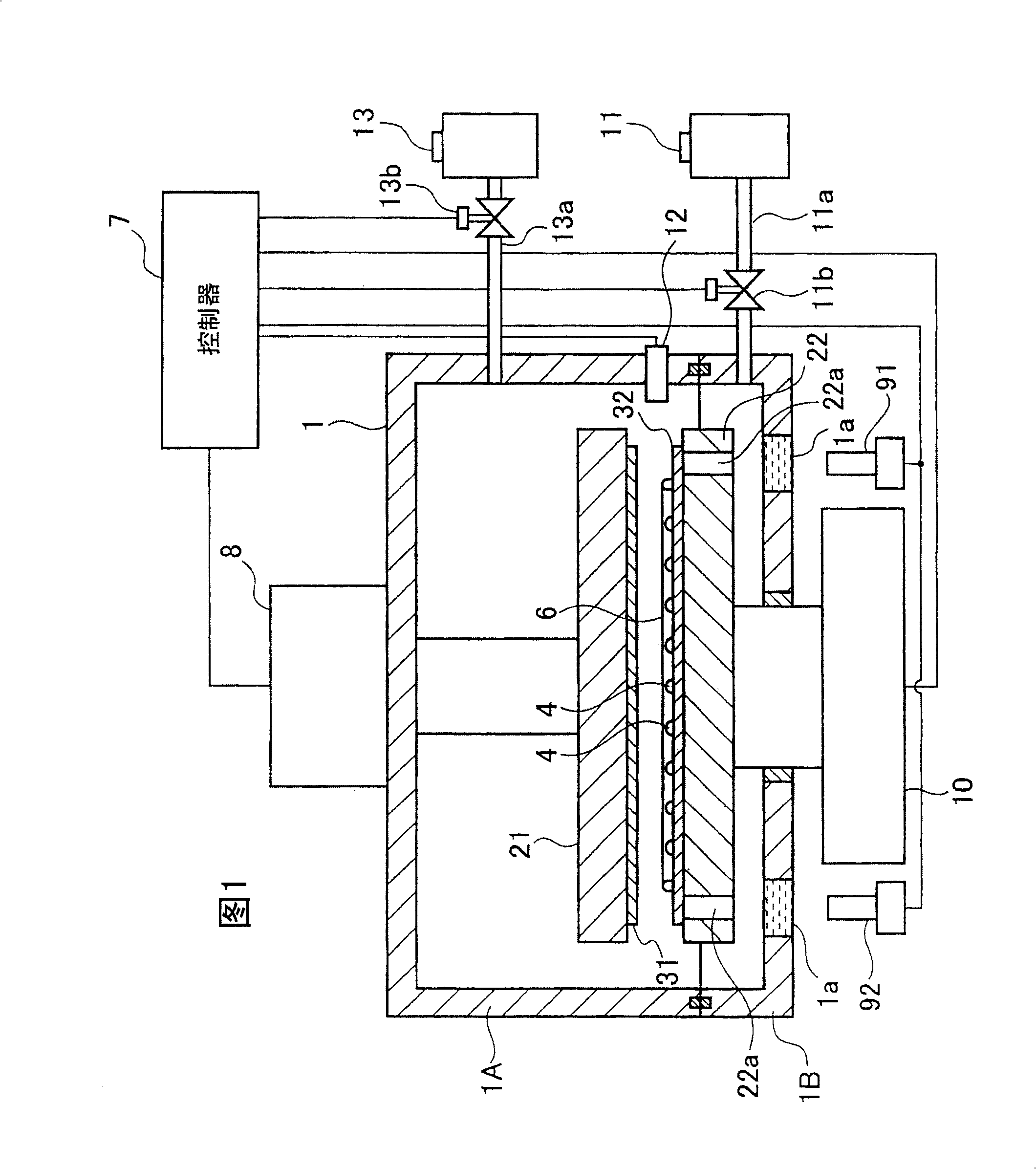 Sticking device of substrates, judging method for substrates sticking, and method for substrates sticking