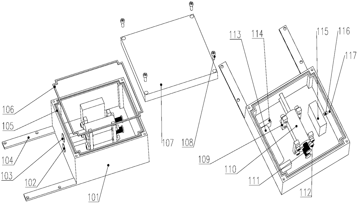 Regular bait broadcasting device based on driving mechanism