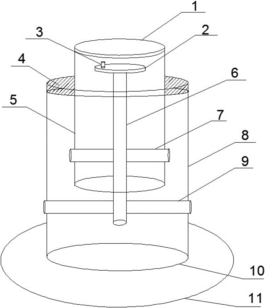 Height-adjustable displayer supporting column