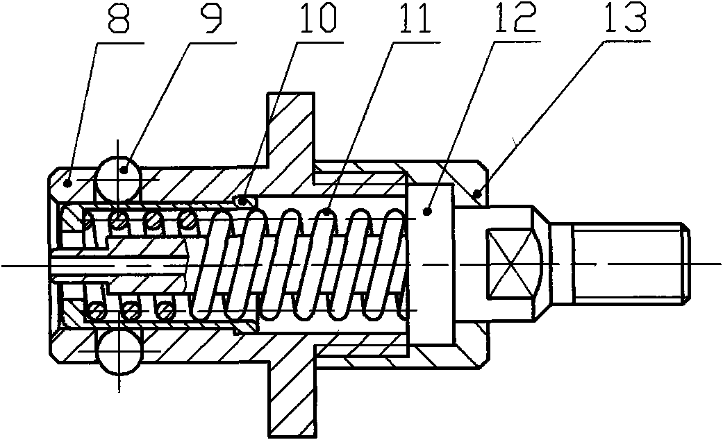 High-pressure gas circuit connector