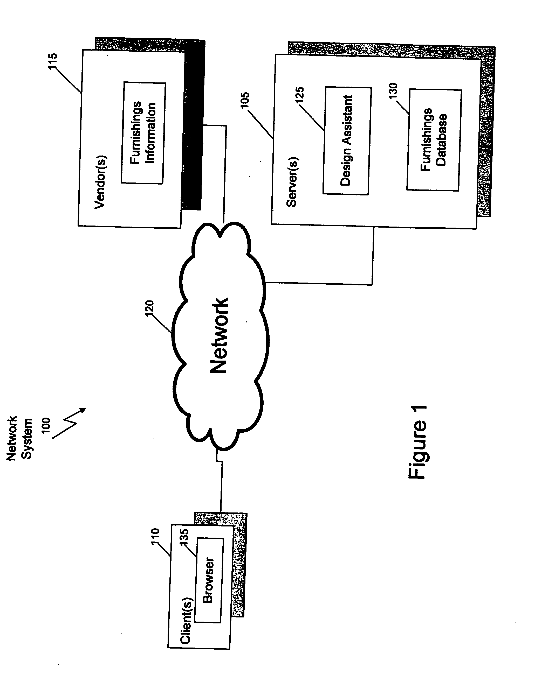 System and method for automatically assisting a consumer with space design and furnishings selection