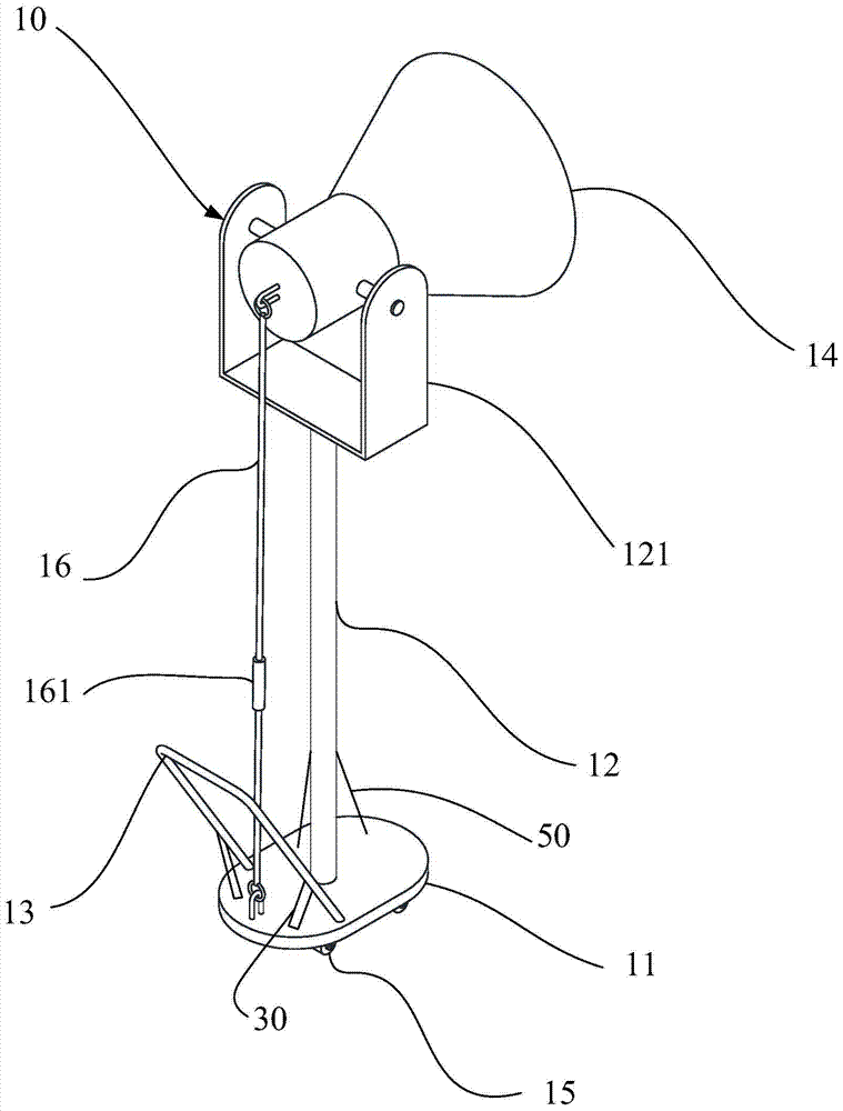 Field mobile lighting trolley