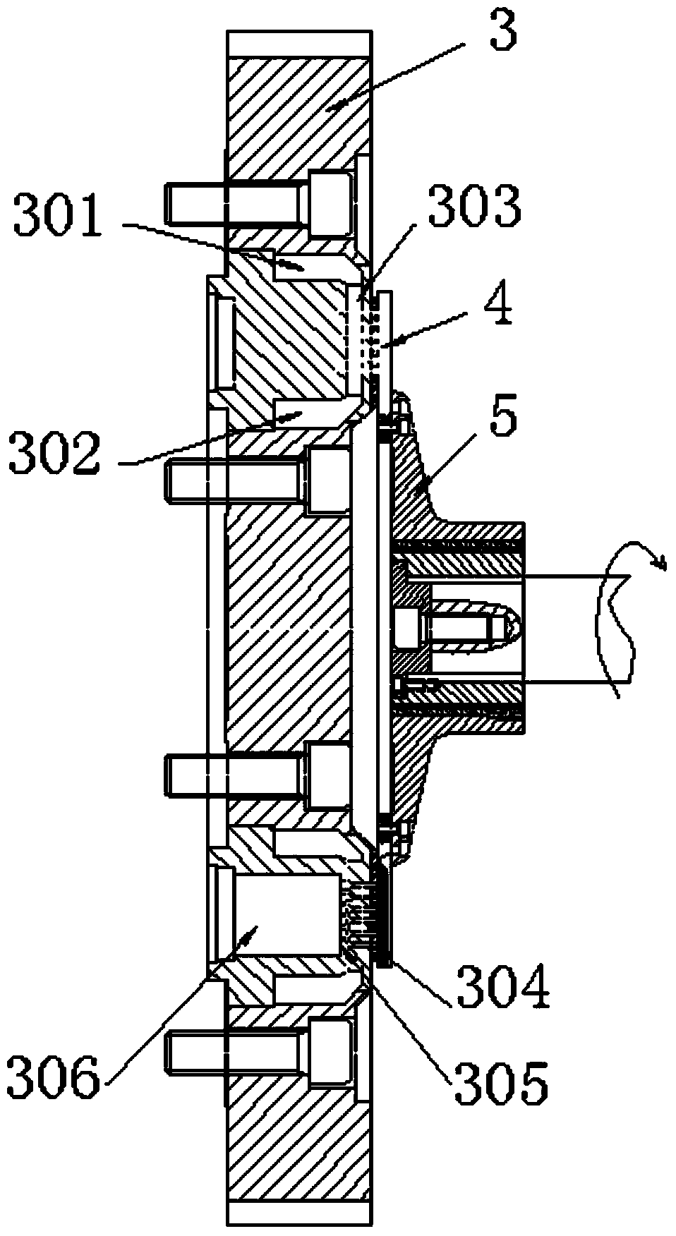 Underwater dicing system of large plastic extruding granulation machine set