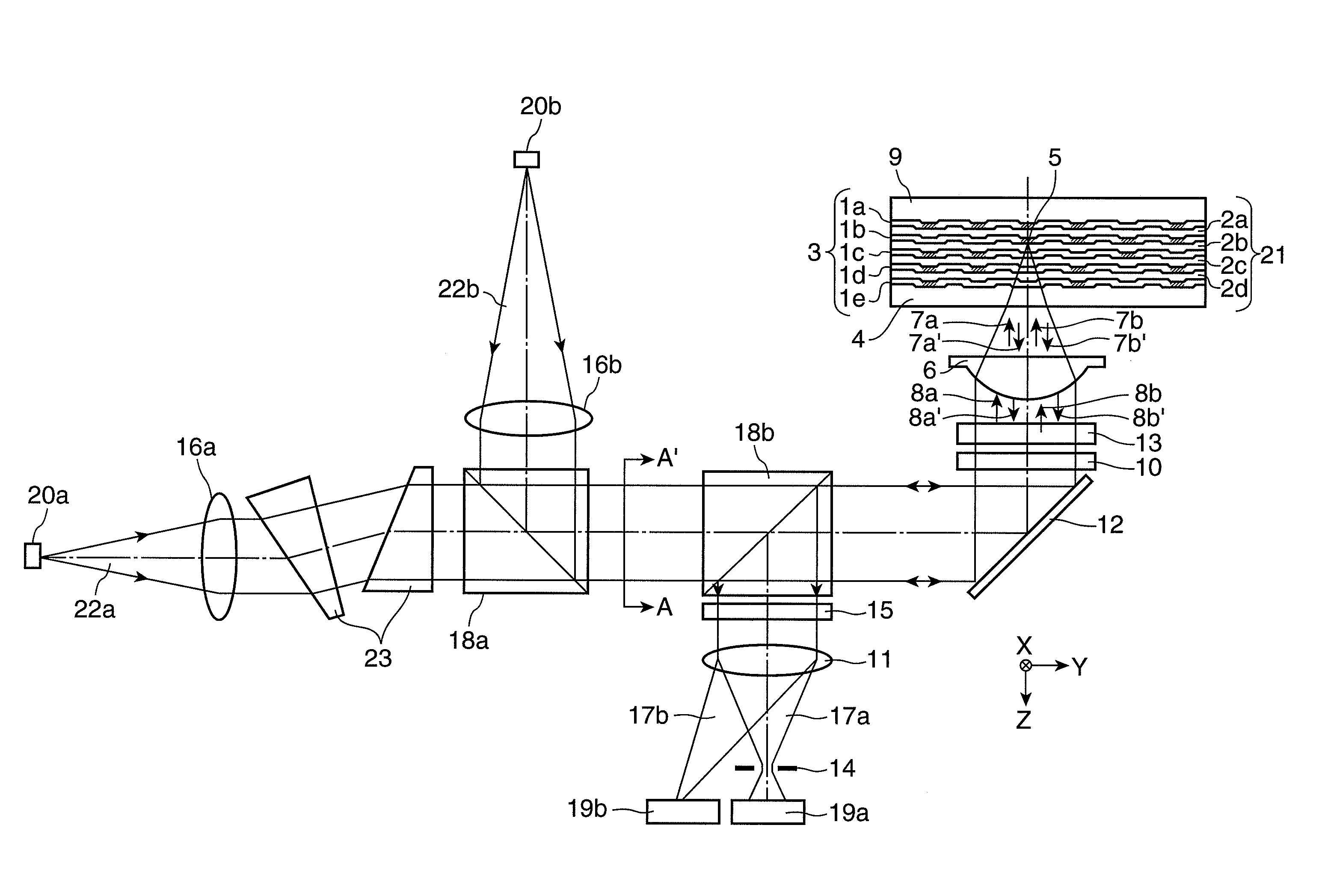 Optical information recording/reproducing device