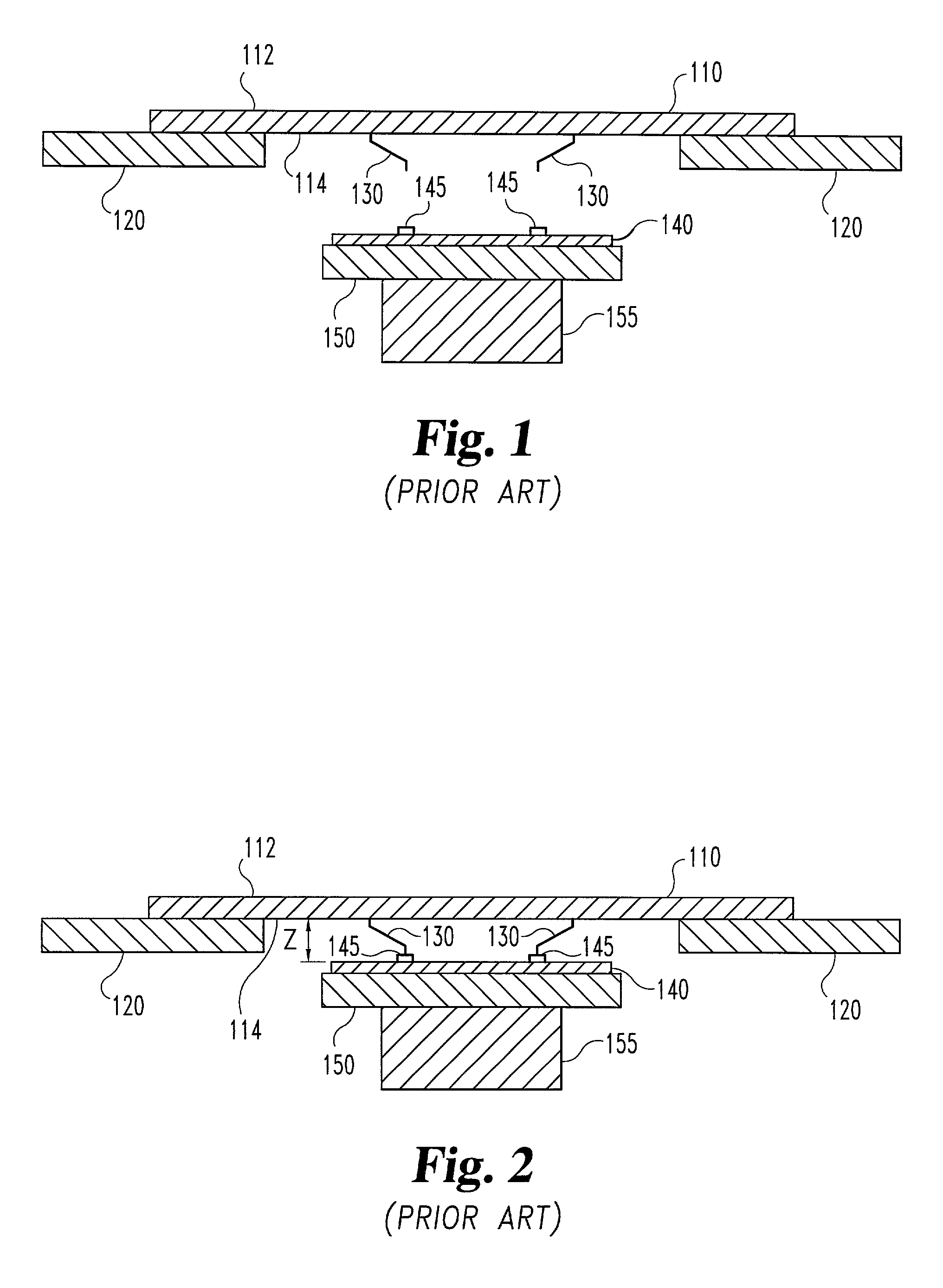Method and system for compensating for thermally induced motion of probe cards