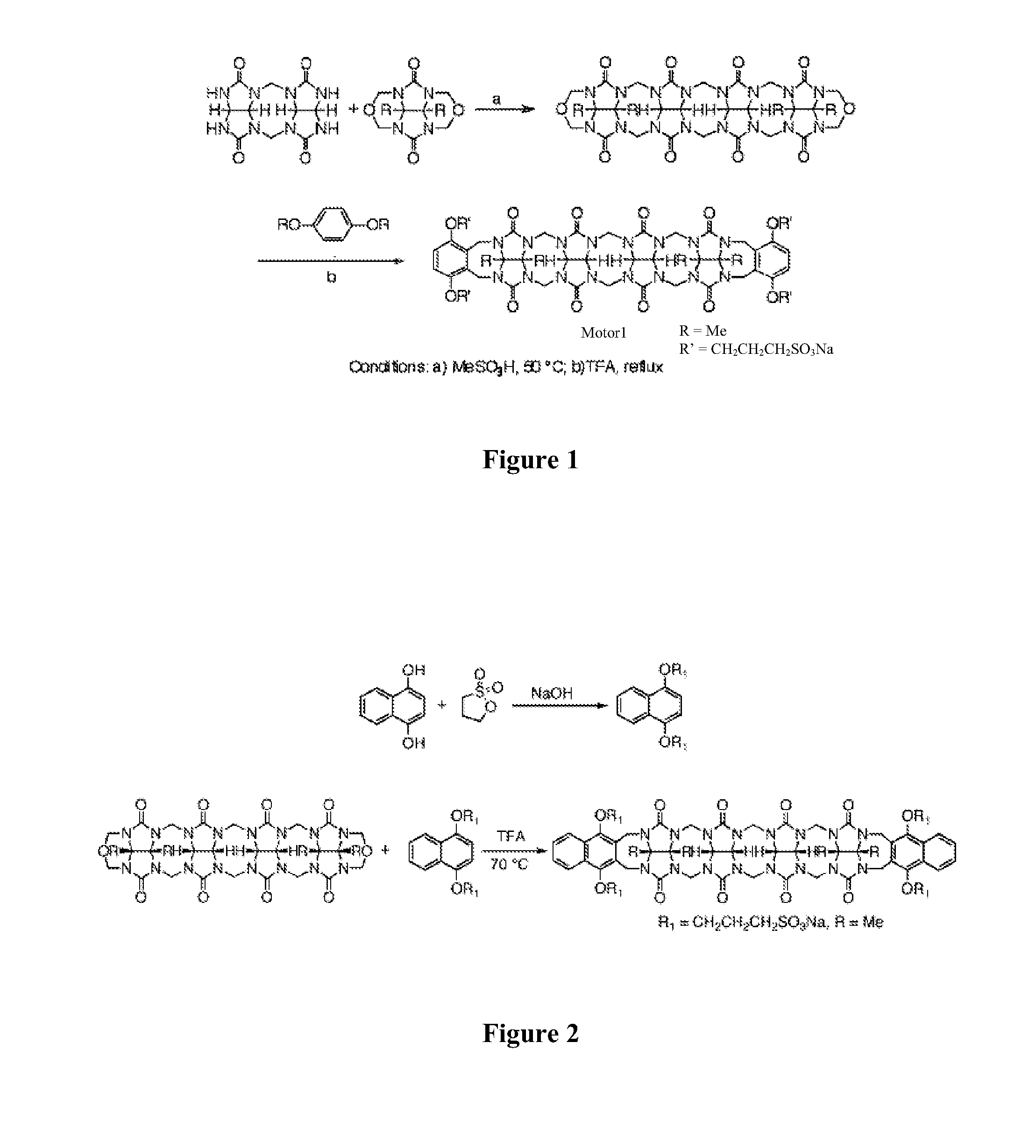 Molecular containers and methods of making and using same