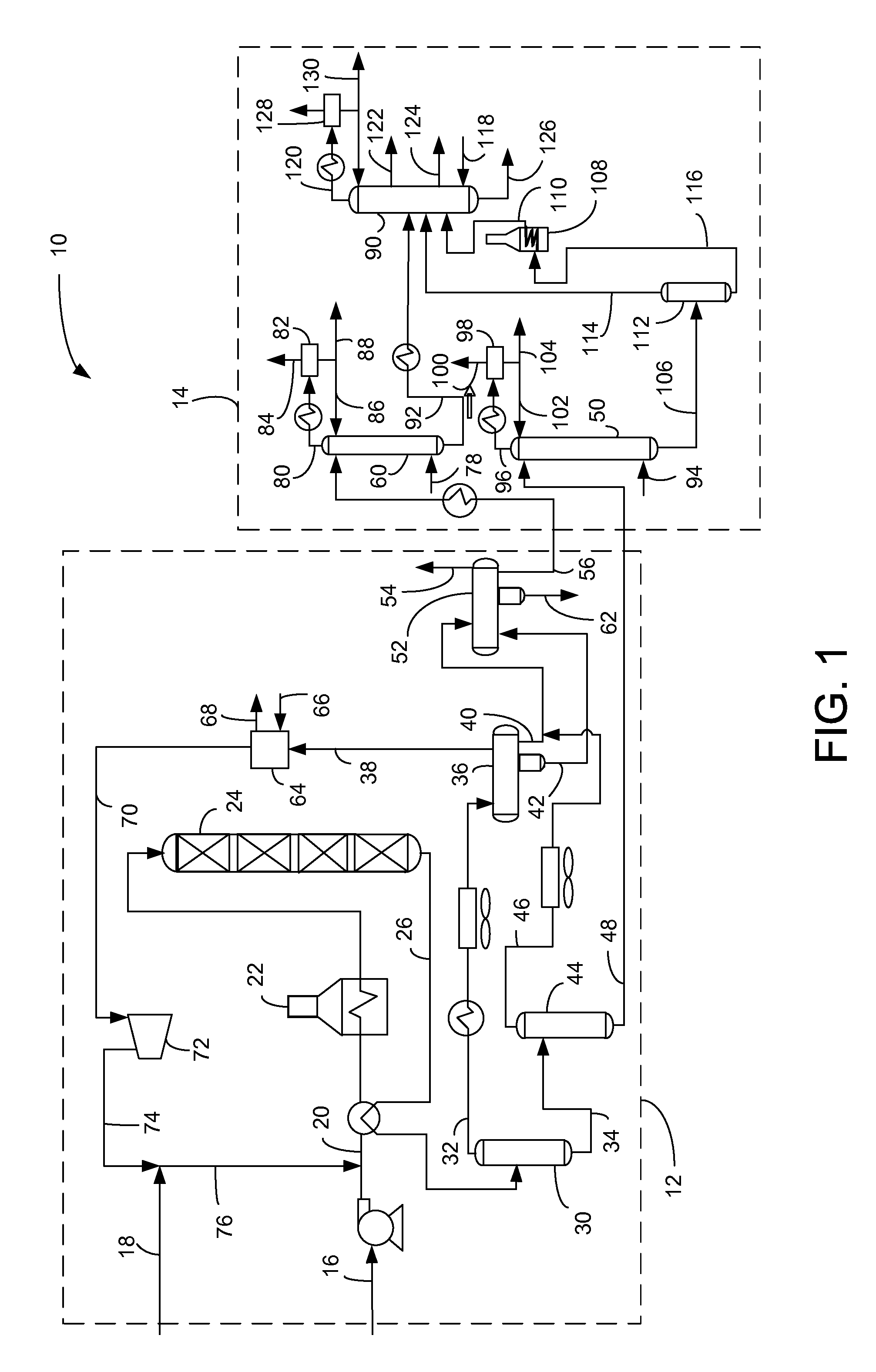 Apparatus for recovering hydroprocessed hydrocarbons with two strippers and common overhead recovery