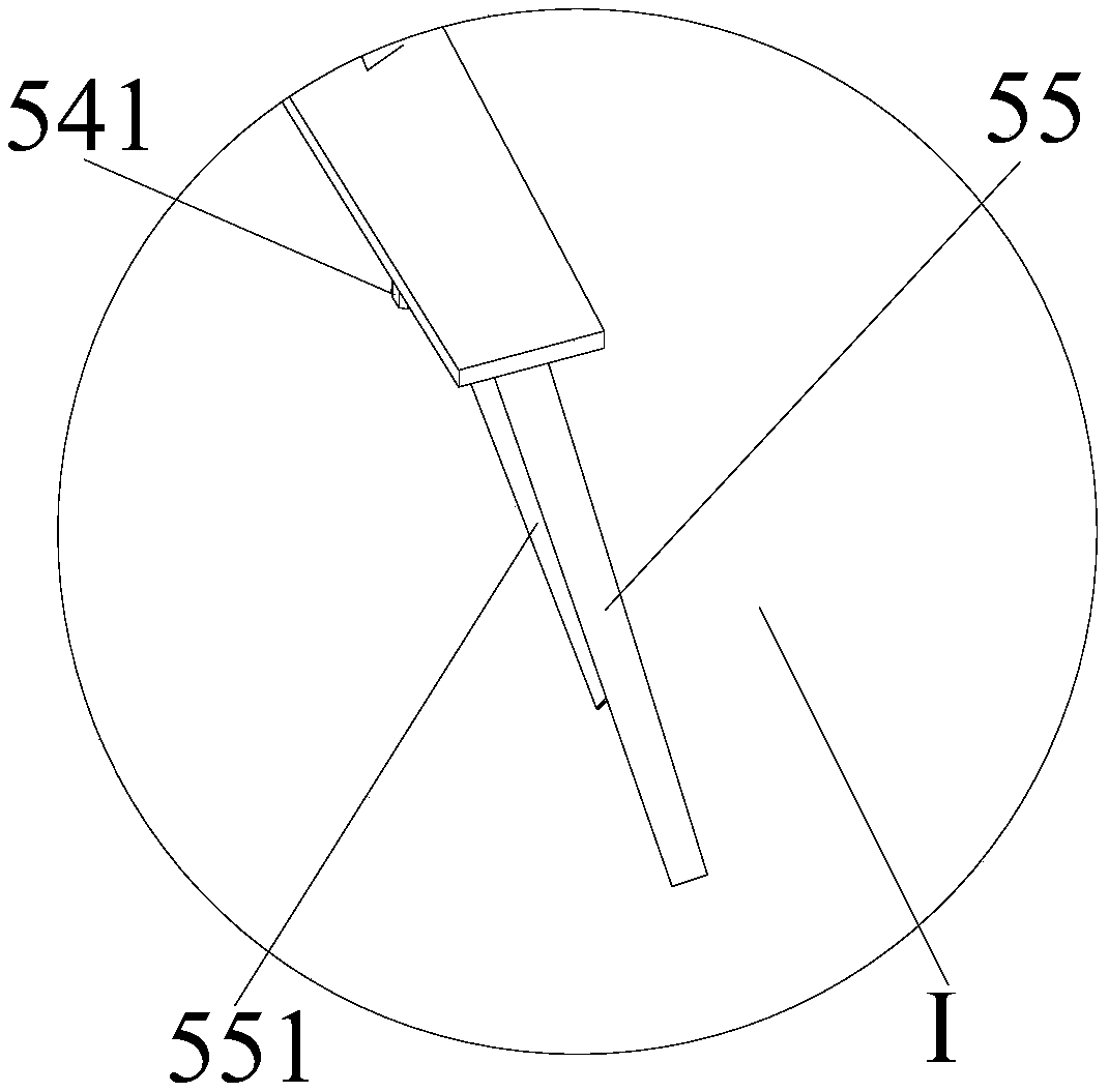 Ball bladder center line polishing device